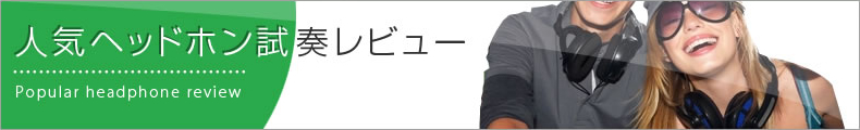 人気ヘッドホン試奏レビュー