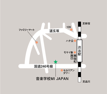 MI JAPAN地図写真